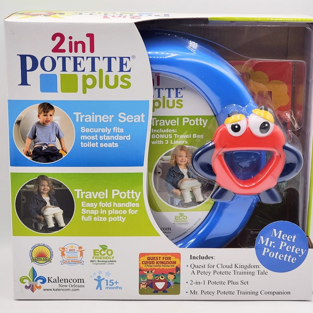 Potette by Kalencom Mr. Petey 2-in-1 Potette Plus Potty Training Kit